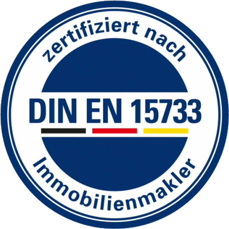 Zertifiziert nach DIN EN 15733 Immobilienmakler